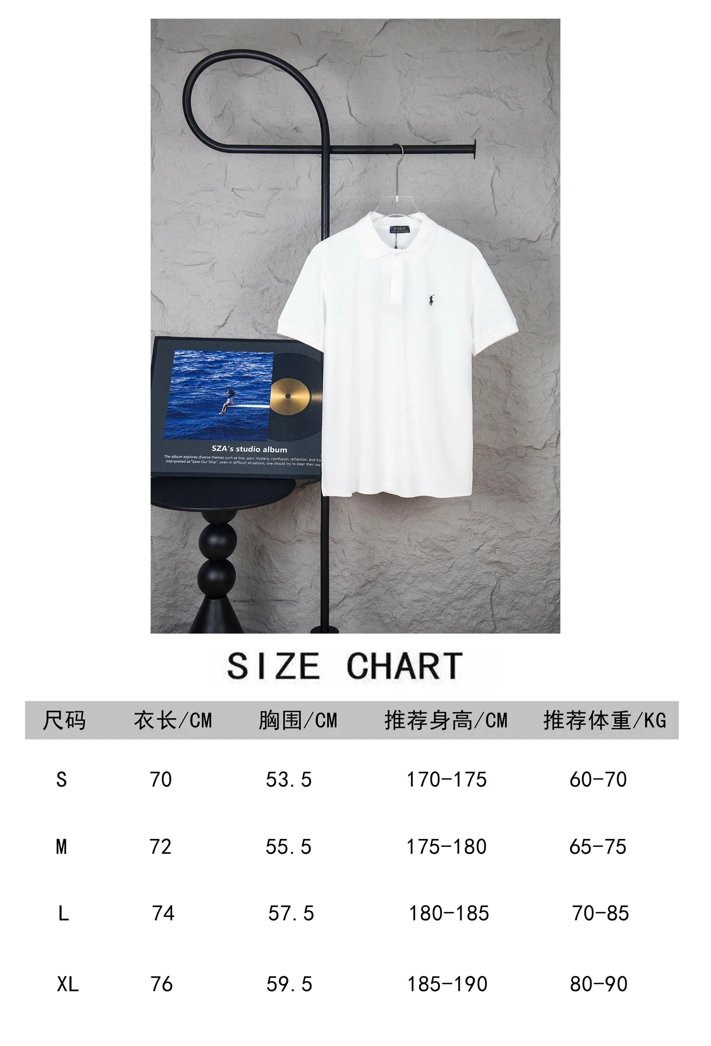 Style number: M080 size chart P130